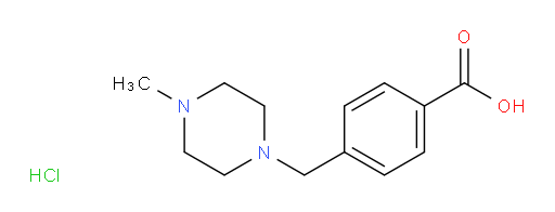 4-((4-methylpiperazin-1-yl)methyl)benzoic acid hydrochloride