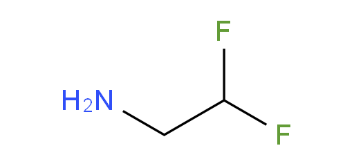 CF2HCH2NH2;AKOS B028561;ART-CHEM-BB B028561;TIMTEC-BB SBB009831;2,2-DIFLUOROETHYLAMINE;2,3-Difluoroethylamine;2,2-difluoroethanaMine;2-Amino-1,1-difluoroethane;1-Amino-2,2-difluoroethane