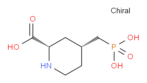 (2S,4R)-4-(phosphonomethyl)piperidine-2-carboxylic acid