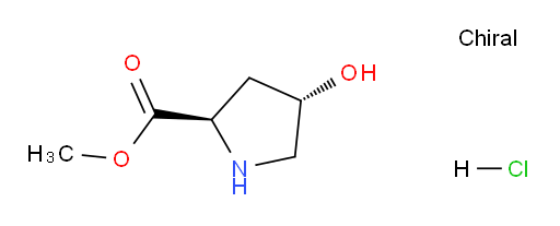(2R,4S)-methyl 4-hydroxypyrrolidine-2-carboxylate hydrochloride