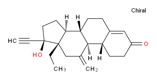 org3236;Implanon;Etonoestrel;ETONOGESTREL;3-oxodesogestrel;3-KETO DESOGESTREL;Desogestrel Related CoMpound C;3-Ketodesogestrel,3-Oxodesogestrel,Org-3236,Implanon;Desogestrel Related Compound C (25 mg) (3-Keto-desogestrel);17-ethinyl-17-beta-hydroxy-18-methyl-11-methylene-4-estren-3-one