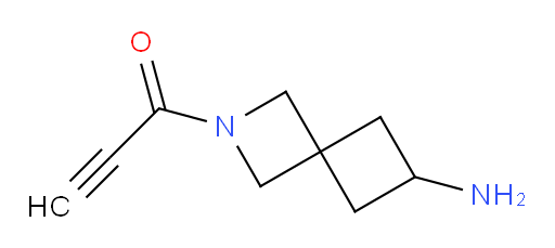 1-{6-amino-2-azaspiro[3.3]heptan-2-yl}prop-2-yn-1-one