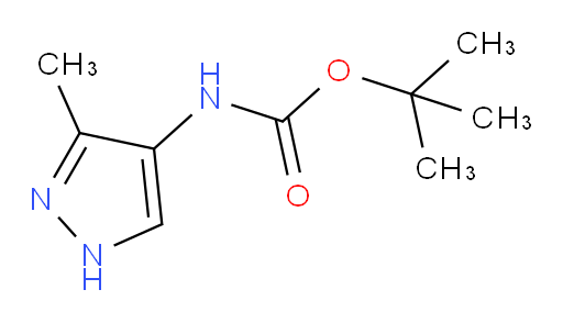 tert-butyl N-(3-methyl-1H-pyrazol-4-yl)carbamate