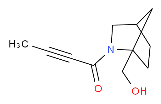1-[1-(hydroxymethyl)-2-azabicyclo[2.2.1]heptan-2-yl]but-2-yn-1-one