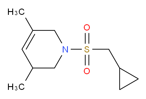 1-cyclopropylmethanesulfonyl-3,5-dimethyl-1,2,3,6-tetrahydropyridine
