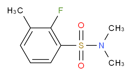 2-fluoro-N,N,3-trimethylbenzene-1-sulfonamide