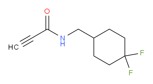 N-[(4,4-difluorocyclohexyl)methyl]prop-2-ynamide