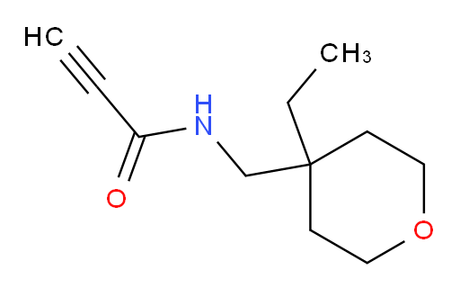 N-[(4-ethyloxan-4-yl)methyl]prop-2-ynamide