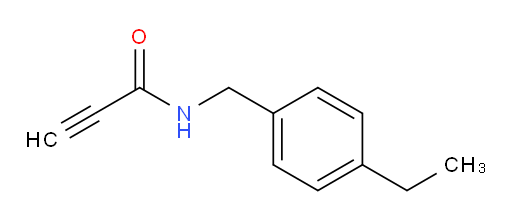 N-[(4-ethylphenyl)methyl]prop-2-ynamide