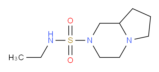 N-ethyl-octahydropyrrolo[1,2-a]piperazine-2-sulfonamide