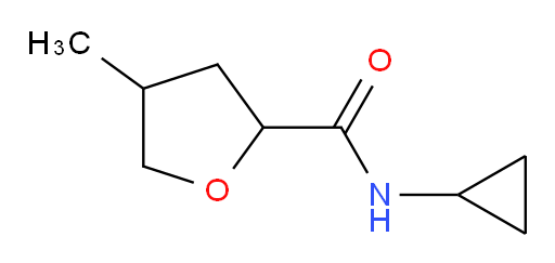 N-cyclopropyl-4-methyloxolane-2-carboxamide