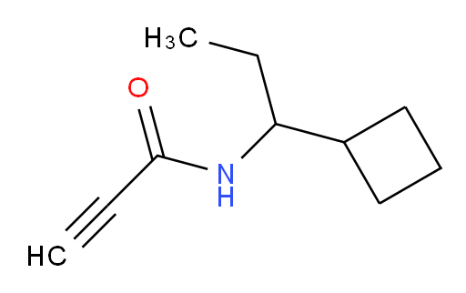 N-(1-cyclobutylpropyl)prop-2-ynamide