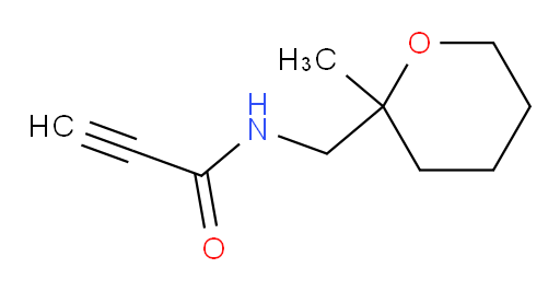 N-[(2-methyloxan-2-yl)methyl]prop-2-ynamide