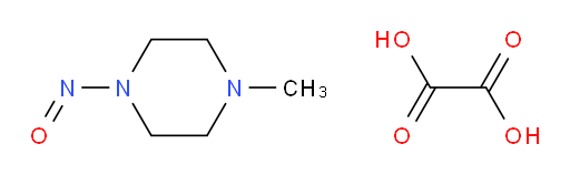 1-methyl-4-nitrosopiperazine oxalate