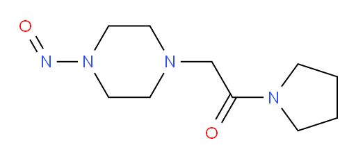 2-(4-nitrosopiperazin-1-yl)-1-(pyrrolidin-1-yl)ethanone