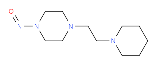 1-nitroso-4-(2-(piperidin-1-yl)ethyl)piperazine