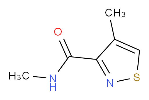 N,4-dimethyl-1,2-thiazole-3-carboxamide