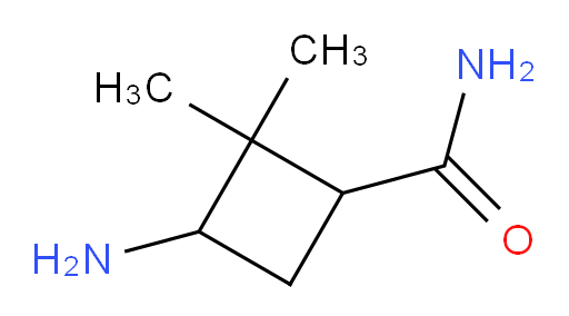 3-amino-2,2-dimethylcyclobutane-1-carboxamide