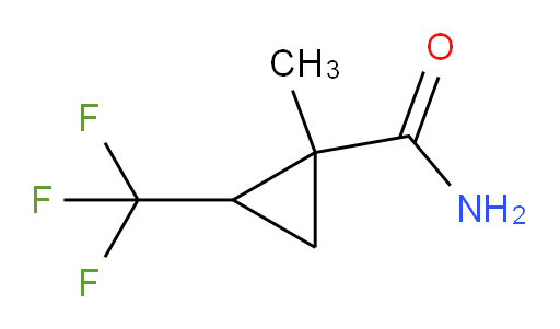 1-methyl-2-(trifluoromethyl)cyclopropane-1-carboxamide