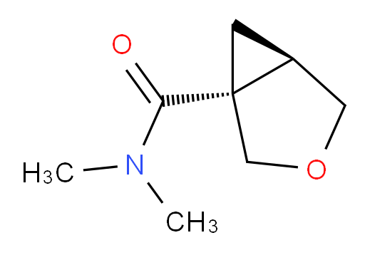 rac-(1R,5R)-N,N-dimethyl-3-oxabicyclo[3.1.0]hexane-1-carboxamide