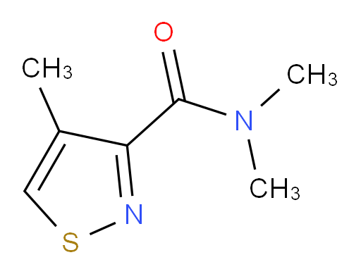 N,N,4-trimethyl-1,2-thiazole-3-carboxamide