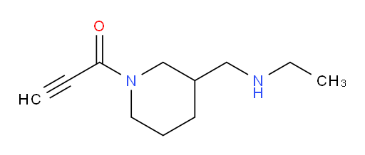 1-{3-[(ethylamino)methyl]piperidin-1-yl}prop-2-yn-1-one