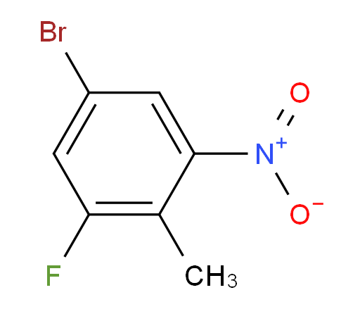 5-bromo-1-fluoro-2-methyl-3-nitro-Benzene