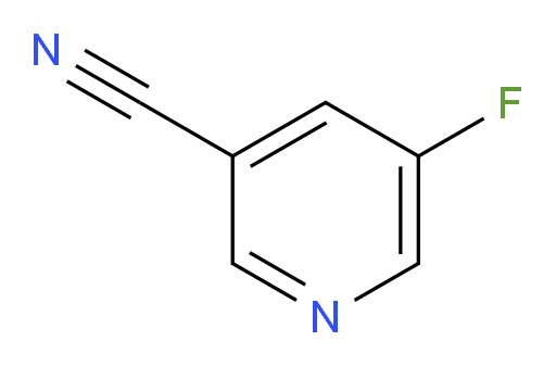 5-FLUORONICOTINONITRILE;3-Fluoro-5-cyanopyridine;3-CYANO-5-FLUOROPYRIDINE;5-Fluoronicotinonitrile97%;5-Fluoronicotinonitrile 97%;5-fluoro-3-Pyridinecarbonitrile;5-Fluoropyridine-3-carbonitrile;3-Pyridinecarbonitrile, 5-fluoro-;3-Cyano-5-fluoropyridine, 5-Fluoropyridine-3-carbonitrile