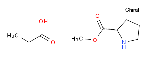 (S)-methyl pyrrolidine-2-carboxylate propionate