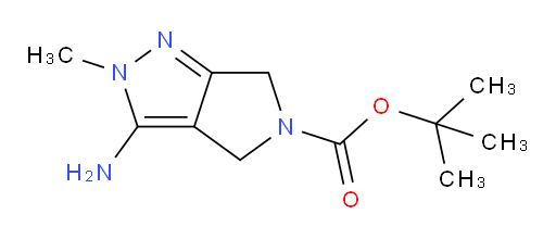 tert-butyl 3-amino-2-methyl-4,6-dihydropyrrolo[3,4-c]pyrazole-5(2H)-carboxylate
