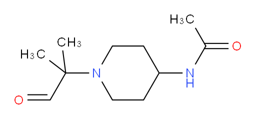 N-(1-(2-methyl-1-oxopropan-2-yl)piperidin-4-yl)acetamide