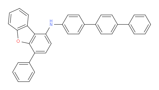 N-([1,1':4',1''-terphenyl]-4-yl)-4-phenyldibenzo[b,d]furan-1-amine