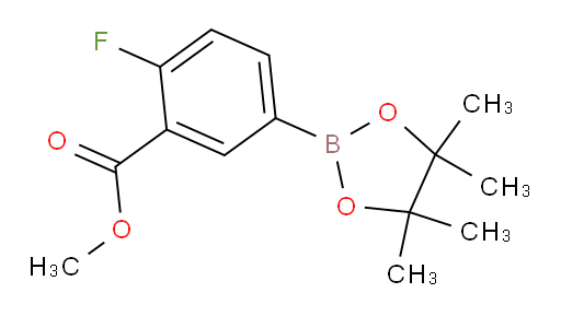 methyl 2-fluoro-5-(4,4,5,5-tetramethyl-1,3,2-dioxaborolan-2-yl)benzoate