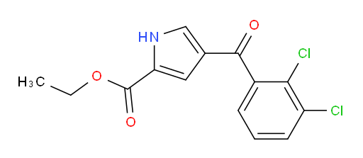 ethyl 4-(2,3-dichlorobenzoyl)-1H-pyrrole-2-carboxylate