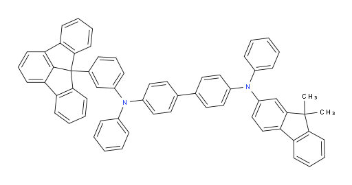 N4-(3-(7bH-indeno[1,2,3-jk]fluoren-7b-yl)phenyl)-N4'-(9,9-dimethyl-9H-fluoren-2-yl)-N4,N4'-diphenyl-[1,1'-biphenyl]-4,4'-diamine
