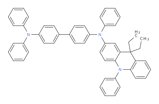 N4-(9,9-diethyl-10-phenyl-9,10-dihydroacridin-2-yl)-N4,N4',N4'-triphenyl-[1,1'-biphenyl]-4,4'-diamine