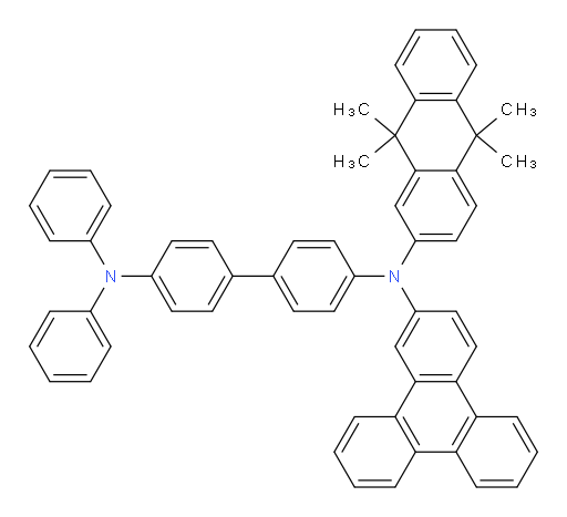 N4,N4-diphenyl-N4'-(9,9,10,10-tetramethyl-9,10-dihydroanthracen-2-yl)-N4'-(triphenylen-2-yl)-[1,1'-biphenyl]-4,4'-diamine