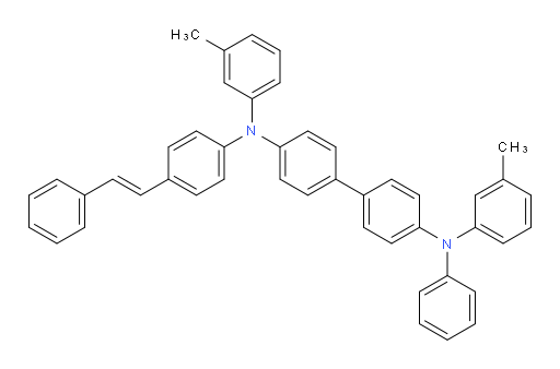 (E)-N4-phenyl-N4'-(4-styrylphenyl)-N4,N4'-di-m-tolyl-[1,1'-biphenyl]-4,4'-diamine