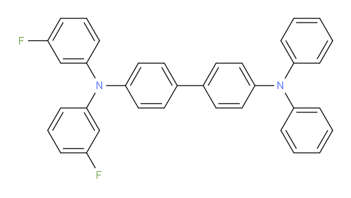 N4,N4-bis(3-fluorophenyl)-N4',N4'-diphenyl-[1,1'-biphenyl]-4,4'-diamine