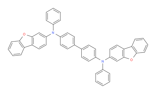N4,N4'-bis(dibenzo[b,d]furan-3-yl)-N4,N4'-diphenyl-[1,1'-biphenyl]-4,4'-diamine