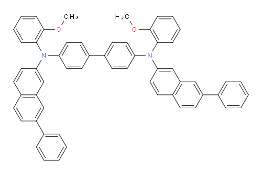 N4,N4'-bis(2-methoxyphenyl)-N4,N4'-bis(7-phenylnaphthalen-2-yl)-[1,1'-biphenyl]-4,4'-diamine