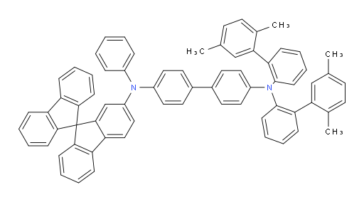 N4-(9,9'-spirobi[fluoren]-7-yl)-N4',N4'-bis(2',5'-dimethyl-[1,1'-biphenyl]-2-yl)-N4-phenyl-[1,1'-biphenyl]-4,4'-diamine
