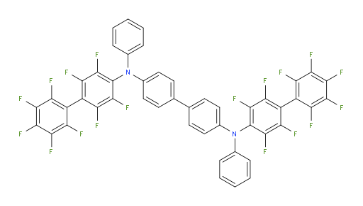 N4,N4'-bis(perfluoro-[1,1'-biphenyl]-4-yl)-N4,N4'-diphenyl-[1,1'-biphenyl]-4,4'-diamine
