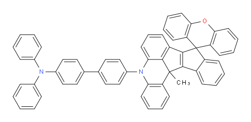 4'-(13c-methylspiro[benzo[4,5]pentaleno[1,2,3-kl]acridine-9,9'-xanthene]-5(13cH)-yl)-N,N-diphenyl-[1,1'-biphenyl]-4-amine