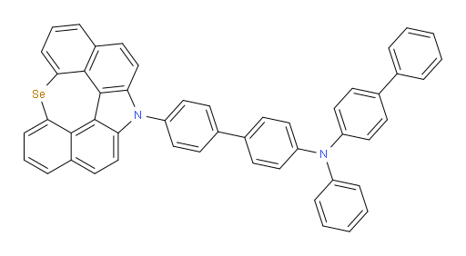 4'-(12H-6-selena-12-azaindeno[2,1,7,6-ghij]pleiaden-12-yl)-N-([1,1'-biphenyl]-4-yl)-N-phenyl-[1,1'-biphenyl]-4-amine