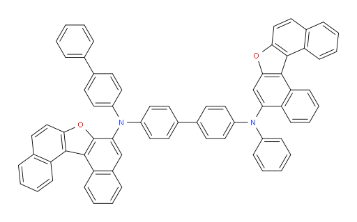 N4-([1,1'-biphenyl]-4-yl)-N4'-(dinaphtho[2,1-b:1',2'-d]furan-5-yl)-N4-(dinaphtho[2,1-b:1',2'-d]furan-6-yl)-N4'-phenyl-[1,1'-biphenyl]-4,4'-diamine