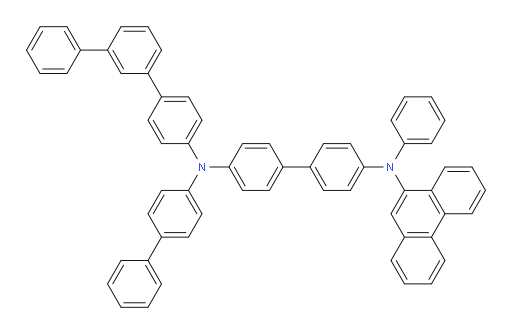 N4-([1,1'-biphenyl]-4-yl)-N4-([1,1':3',1''-terphenyl]-4-yl)-N4'-(phenanthren-9-yl)-N4'-phenyl-[1,1'-biphenyl]-4,4'-diamine