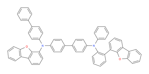 N4-([1,1'-biphenyl]-4-yl)-N4-(dibenzo[b,d]furan-4-yl)-N4'-(2-(dibenzo[b,d]furan-4-yl)phenyl)-N4'-phenyl-[1,1'-biphenyl]-4,4'-diamine