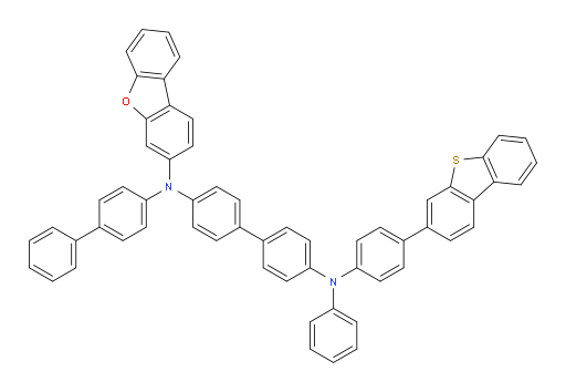 N4-([1,1'-biphenyl]-4-yl)-N4-(dibenzo[b,d]furan-3-yl)-N4'-(4-(dibenzo[b,d]thiophen-3-yl)phenyl)-N4'-phenyl-[1,1'-biphenyl]-4,4'-diamine