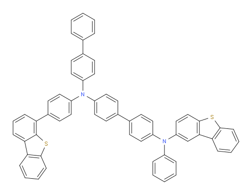 N4-([1,1'-biphenyl]-4-yl)-N4'-(dibenzo[b,d]thiophen-2-yl)-N4-(4-(dibenzo[b,d]thiophen-4-yl)phenyl)-N4'-phenyl-[1,1'-biphenyl]-4,4'-diamine